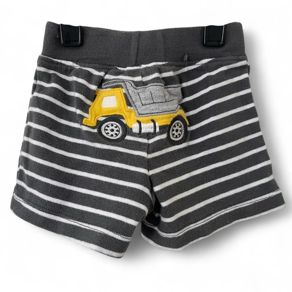 100% Cotton French Terry Striped Truck Appliqué Carter’s Baby Boy 6M Summer